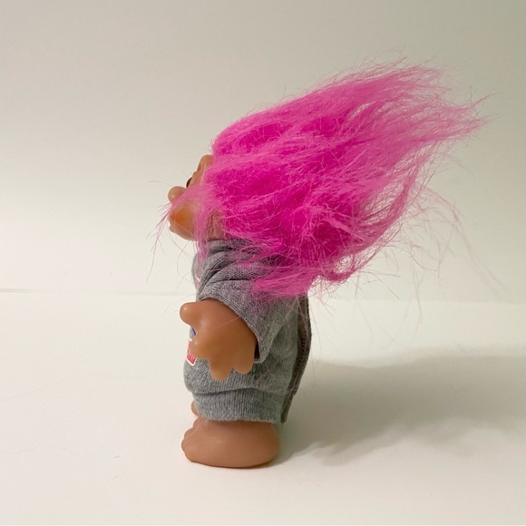 Vintage 1986 Baseball Dam Troll Bats Over Baseball Doll - Picture 4 of 16